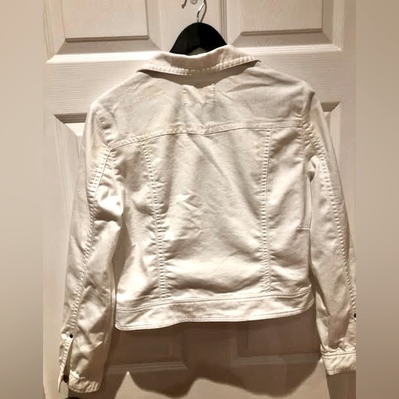 NWOT Point Zero white denim jacket - Picture 3 of 4